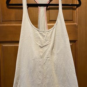 Lululemon gray tank top size large